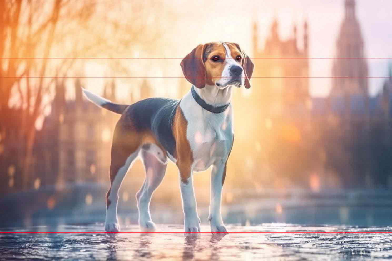Beagle In London - English Origin